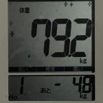 体重1日目